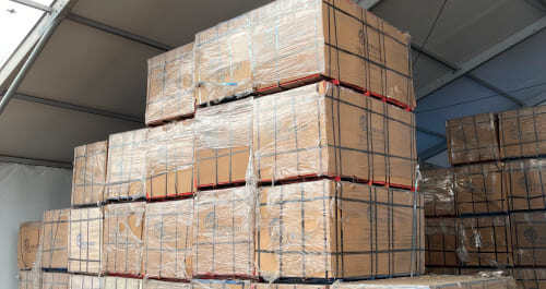 Aseguramiento de carga para la protección de productos