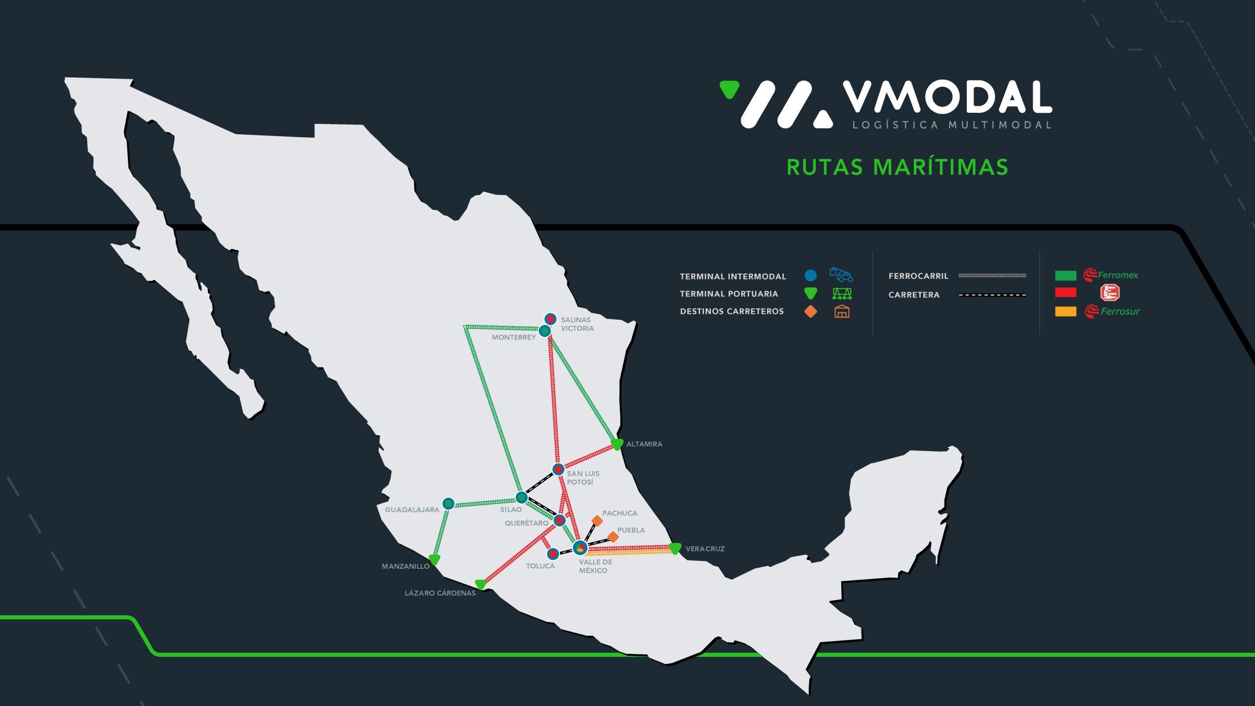 Servicio intermodal por Ruta internorte
