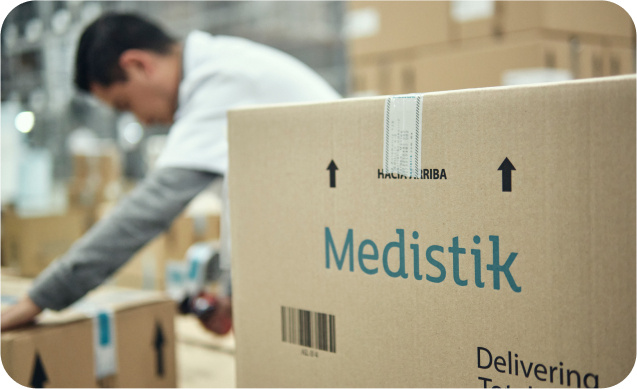 Administración y entrega de muestras medicas o material promocional.