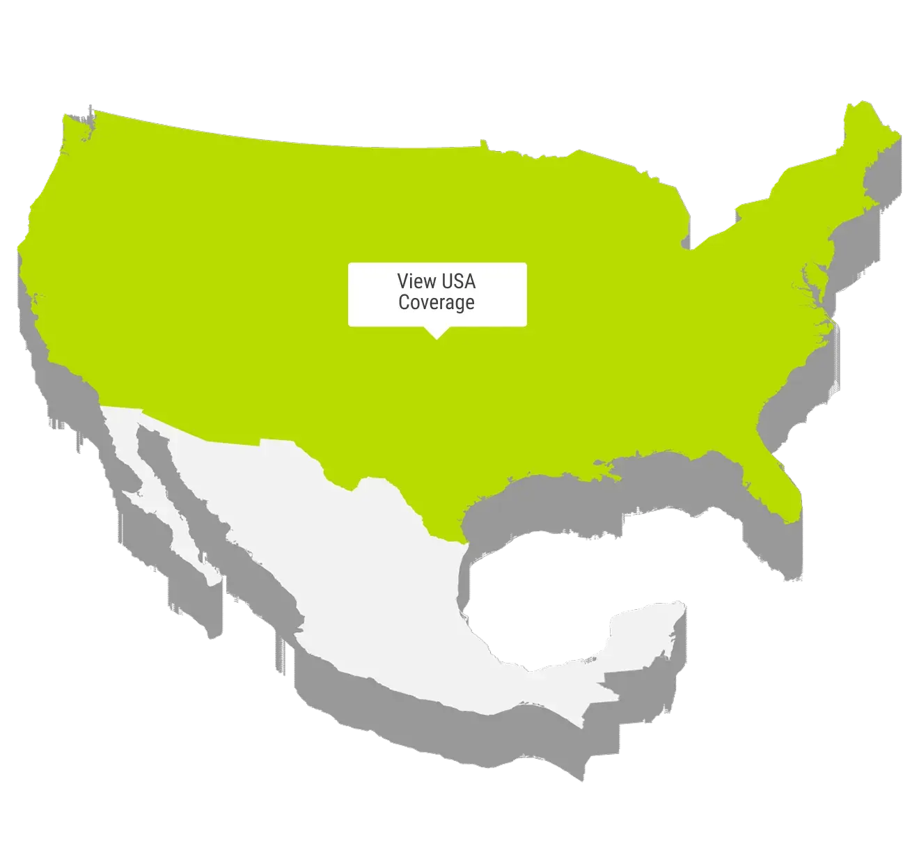 Mapa de América del Norte