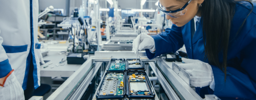 Soluciones logísticas para industria electrónica